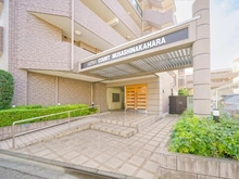 【神奈川県/川崎市中原区下小田中】アルファコート武蔵中原 アプローチ