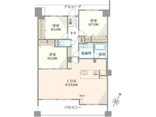 【神奈川県/横浜市都筑区牛久保東】ミオカステーロ港北II 間取り図