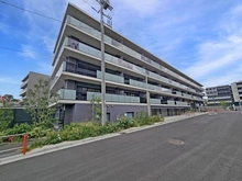 【神奈川県/横浜市青葉区桜台】プロミライズ青葉台ステーションサイドD棟 建築中の外観