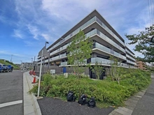 【神奈川県/横浜市青葉区桜台】プロミライズ青葉台ステーションサイドD棟 建築中の外観