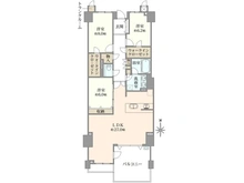 【神奈川県/横浜市都筑区仲町台】ヴェレーナ港北ニュータウン 間取り図
