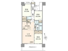 【神奈川県/横浜市港北区箕輪町】プラウドシティ日吉 レジデンスIII 間取り図