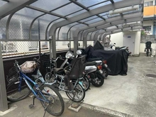 【神奈川県/川崎市宮前区有馬】鷺沼すみれが丘スカイマンション 駐輪場