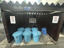 【神奈川県/川崎市宮前区有馬】鷺沼すみれが丘スカイマンション 共用施設：ゴミ置場