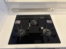 【東京都/小金井市本町】ライオンズマンション武蔵小金井第二 キッチン：三口コンロ