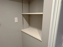 【東京都/小金井市本町】ライオンズマンション武蔵小金井第二 洗面室：可動棚