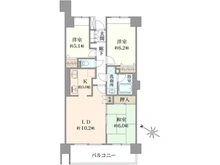 【東京都/稲城市百村】稲城パーク・ホームズ 間取り図