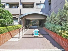【東京都/小金井市中町】小金井中町マンション アプローチ