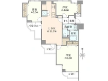 【東京都/小平市鈴木町】クリオ小平壱番館 間取り図