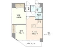 【東京都/小金井市本町】シティライブ武蔵小金井弐番館 間取り図