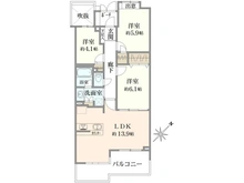 【東京都/府中市武蔵台】西国分寺ハイム 間取り図