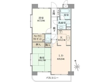 【東京都/小金井市本町】センチュリー小金井本町 間取り図
