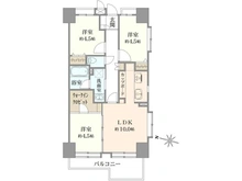 【東京都/国分寺市泉町】ライオンズガーデン西国分寺 間取り図