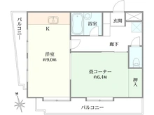 【東京都/小金井市貫井北町】シンコーハイム小金井 間取り図