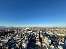 【東京都/国分寺市本町】シティタワー国分寺ザ・ツインウエスト 眺望：北側バルコニーから