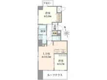 【東京都/小金井市本町】朝日シティパリオ武蔵小金井 間取り図