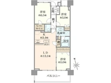 【東京都/小金井市緑町】プラウド小金井緑町 間取り図