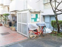 【東京都/世田谷区上用賀】馬事公苑南サンハイツ ゴミ捨て場