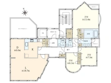 【東京都/世田谷区世田谷】ルネ世田谷 間取り図