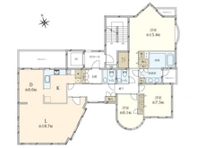 【東京都/世田谷区世田谷】ルネ世田谷 間取り図