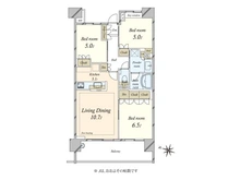 【東京都/世田谷区桜新町】パークホームズ桜新町 間取り図