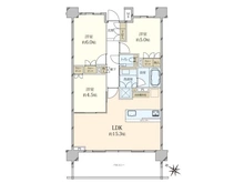 【東京都/世田谷区中町】リストレジデンス用賀 間取り図