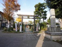 【東京都/中野区白鷺】レジデンシャル鷺ノ宮  鷺宮八幡神社（現地より約190m）