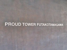 【東京都/世田谷区玉川】プラウドタワー二子玉川 マンション表札