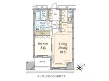 【東京都/世田谷区玉川】プラウドタワー二子玉川 間取り図
