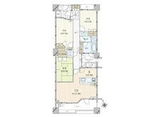 【東京都/世田谷区瀬田】瀬田シティハウス 間取り図