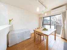 【東京都/世田谷区玉川】アライエ二子玉川 ダイニング：室内ペット飼育中※ケージ設置有