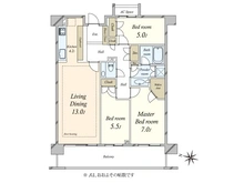 【東京都/世田谷区弦巻】ラ・コルダ弦巻 フォレストコート 間取り図