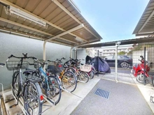 【東京都/世田谷区上用賀】パークホームズ用賀ヴィルヴェール 駐輪場