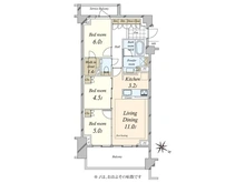 【東京都/世田谷区喜多見】世田谷喜多見ザ・テラス 間取り図