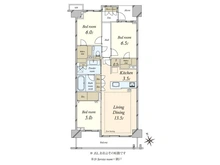 【東京都/世田谷区弦巻】プラウド桜新町 間取り図