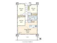 【東京都/世田谷区中町】リストレジデンス用賀 間取り図