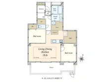 【東京都/目黒区上目黒】サニークレスト上目黒壱番館 間取り図