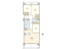 【東京都/世田谷区弦巻】ラ・コルダ弦巻 フォレストコート 間取り図