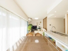 【東京都/世田谷区中町】ブランズシティ世田谷中町 ブルームフォレスト リビング・ダイニング：TES式床暖房
