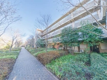 【東京都/世田谷区中町】ブランズシティ世田谷中町 ブルームフォレスト 敷地内：シーズンプロムナード