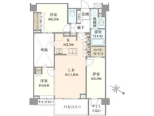 【東京都/世田谷区喜多見】世田谷喜多見ザ・テラス 間取り図