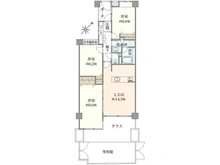 【東京都/杉並区成田西】Lフォレスト杉並 間取り図