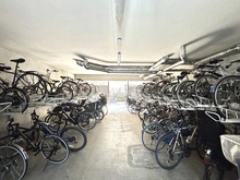 【東京都/三鷹市野崎】クリオ三鷹伍番館 駐輪場