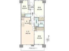 【埼玉県/さいたま市浦和区常盤】浦和常盤パーク・ホームズ 間取り図