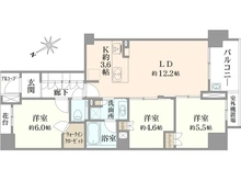 【東京都/杉並区荻窪】プラウド荻窪五丁目 間取り図
