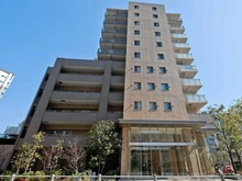 【東京都/足立区新田】オーベルグランディオハートアイランド 外観：現在大規模修繕工事中（2026年9月終了予定）