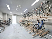 【東京都/文京区本駒込】プレセダンヒルズ文京本駒込 駐輪場