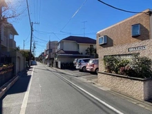 【東京都/杉並区清水】コープ野村清水町 B号棟 前面道路