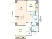 【東京都/練馬区関町南】ベルメゾン武蔵関 間取り図