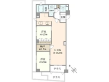 【東京都/杉並区西荻北】西荻ヒルズクレアヴィータ 間取り図